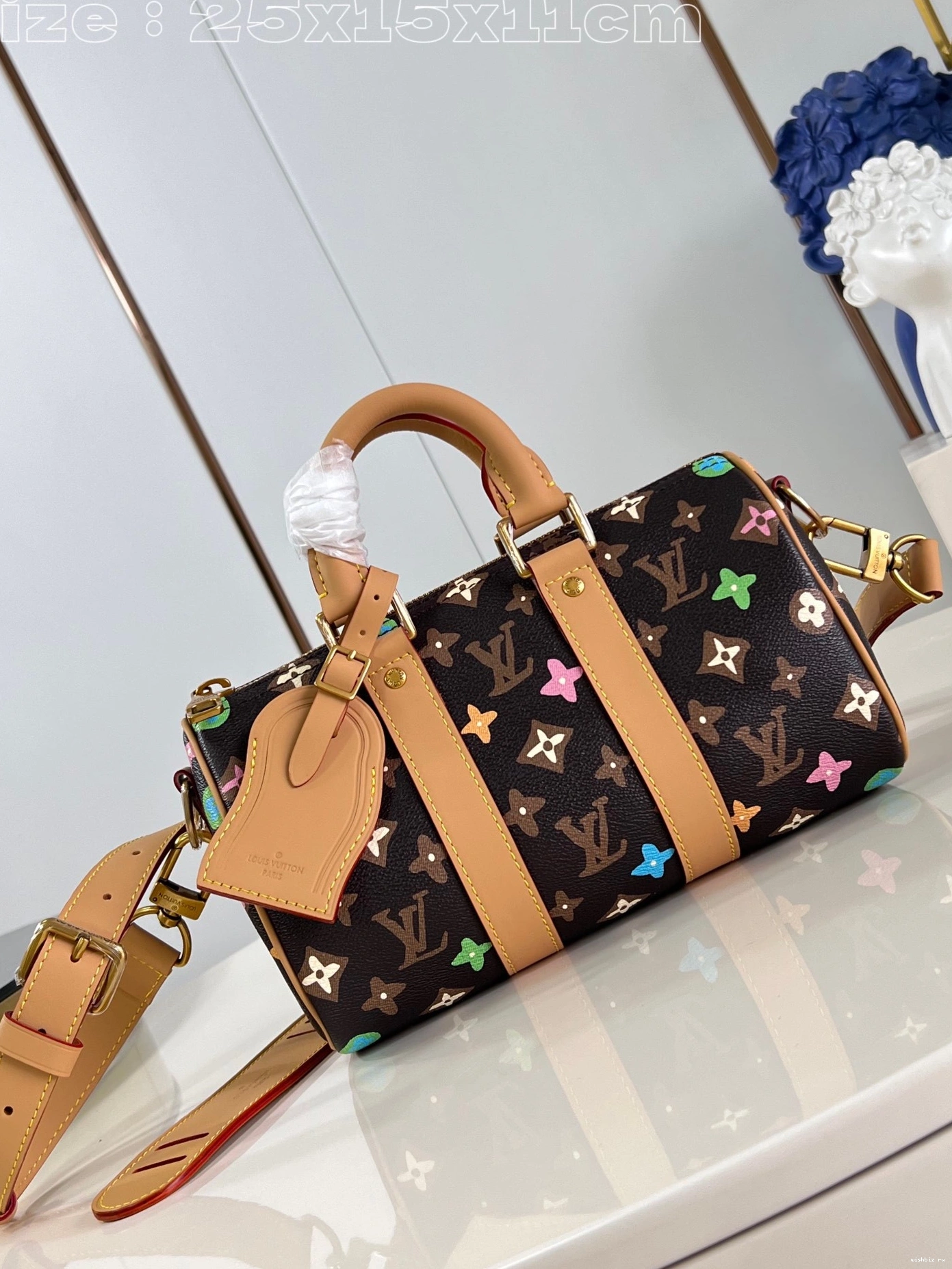 WIS BANDOULIÈRE 25 KEEPALL VUITTON LOUIS 0301